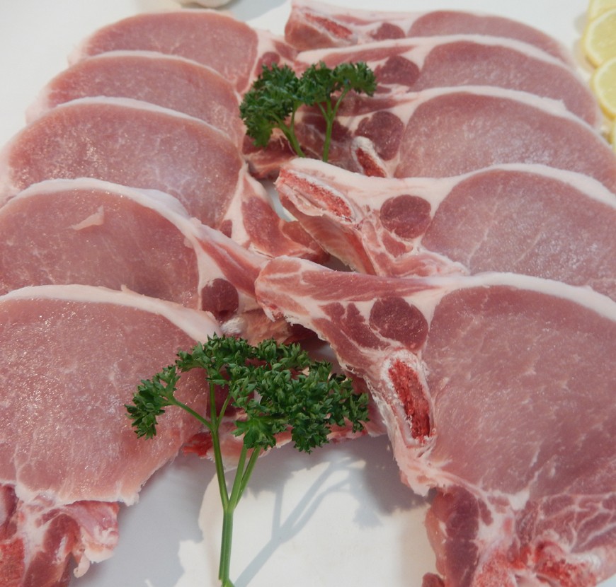 Côte de porc filet