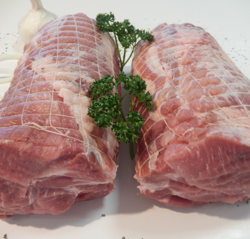 Rôti de porc échine